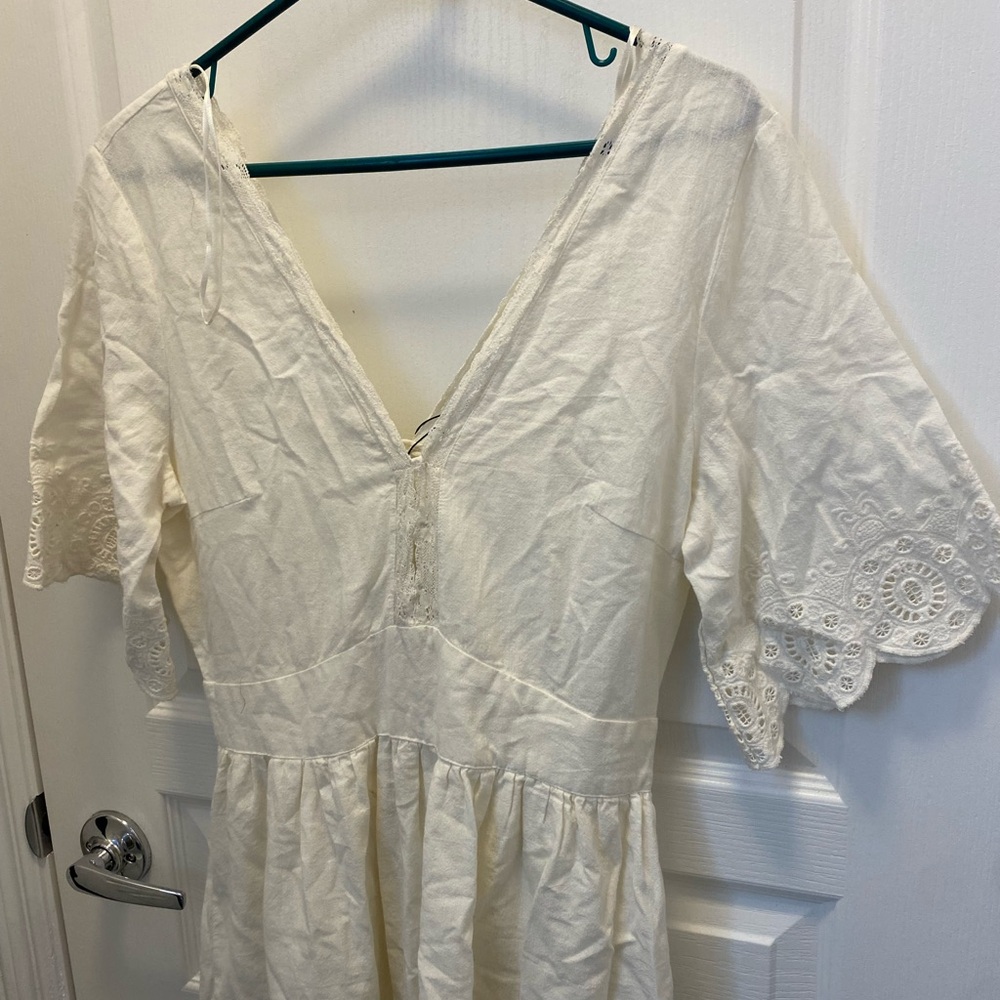 White Zara Dress